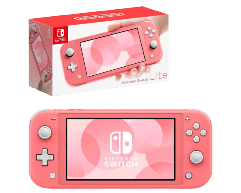 Nintendo Switch Lite - Coral, Rent To Own Gaming Consoles | E-Z